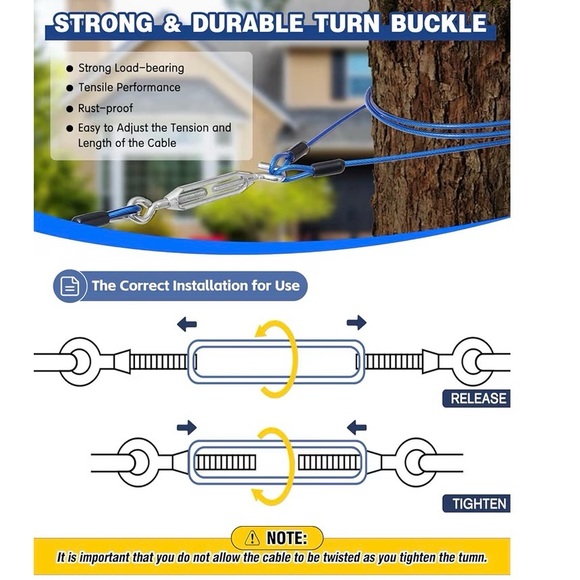 Dog Tie-Out Cable with Spring New!!! Silver - Picture 8 of 10